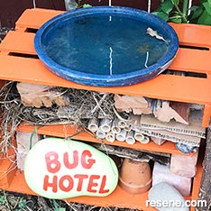 Make your own bug hotel for your garden