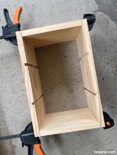 How to build a seed storage box - Step 3