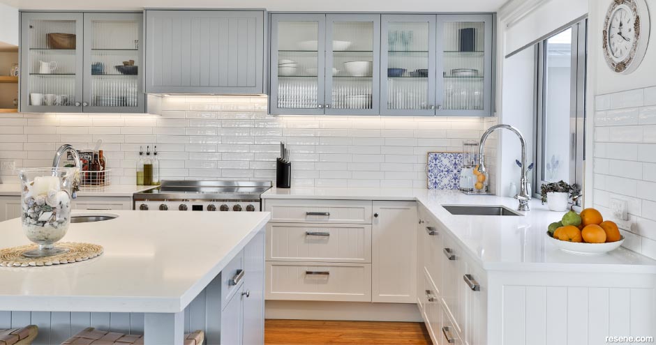 A Hamptons style kitchen