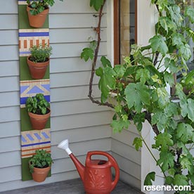 DIY pot planter board
