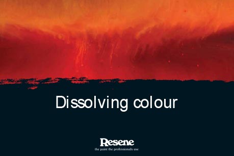 Dissolving colour