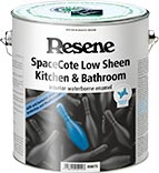 Resene SpaceCote Low Sheen Kitchen & Bathroom interior waterborne enamel paint