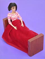 Make a dolls bed
