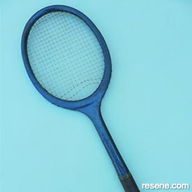 Recycle a tennis racket