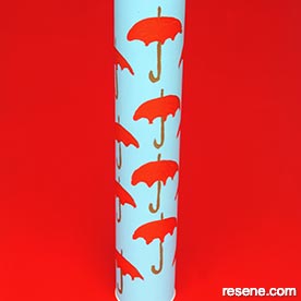 Paint a rain stick