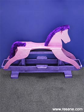 Paint a rocking horse