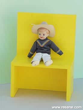 Make a chair for your toys or dolls