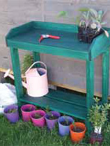 How to make a potting table