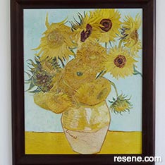 Give an old wooden picture frame a new lease of life