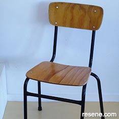 Rejuvenate a school chair