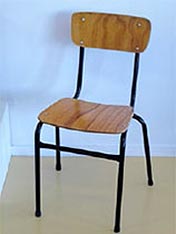 Redo an old school chair