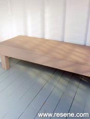 Make a wooden daybed