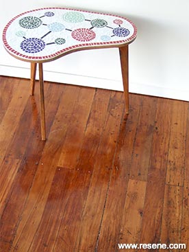 How to transform an old wooden floor with hardwearing Resene Polythane