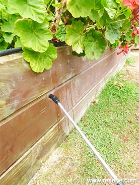 Step 3 how to revamp an old wooden raised garden bed