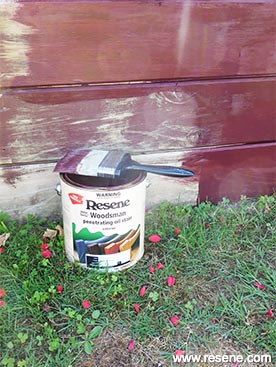 Step 7 how to revamp an old wooden raised garden bed