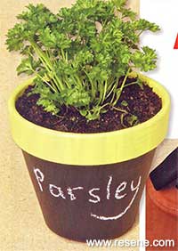 How to make plant labels
