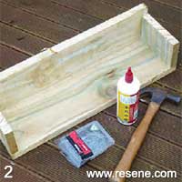 Step 2 how to build a wooden planter