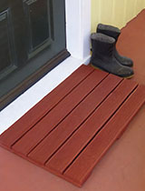 Make a all-weather doormat