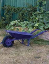 How to revamp an old rusty wheelbarrow