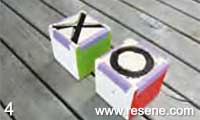 Step 4 how to make an outdoor noughts and crosses lawn game