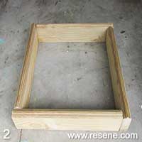 Step 2 how to to make a planter box 