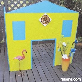 Make a child's playhouse