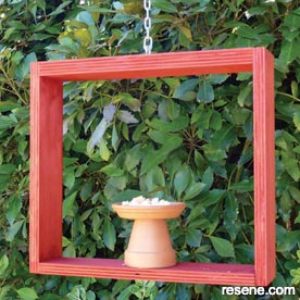 How to create a simple hanging bird feeder