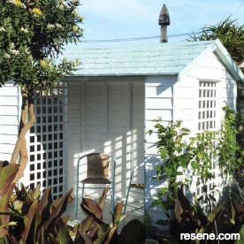 Create a traditional summer house