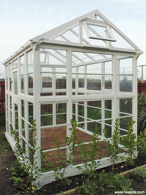 Build a glasshouse in your own back garden