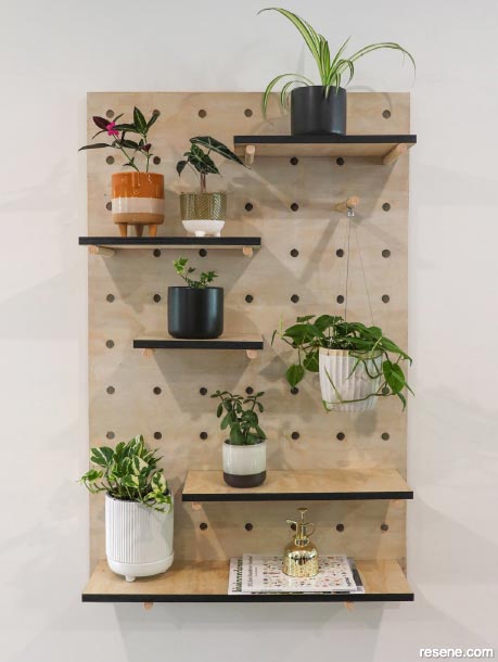 How to create a plywood pegboard