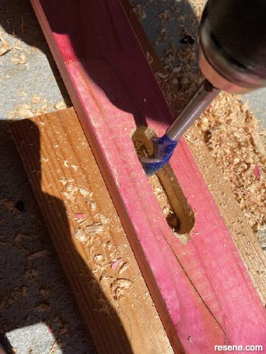 How to make a DIY cornhole set - Step 1