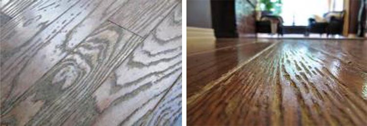 Timber floor damage