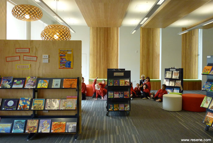 Avonhead School Learning Centre in Christchurch interior