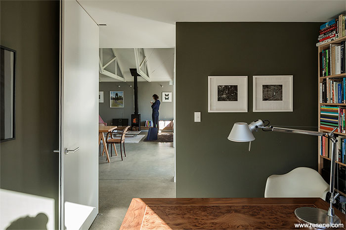 Resene colours in a small and modern home