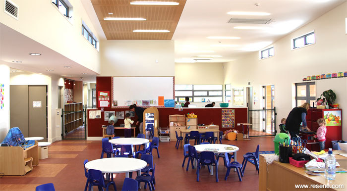 Interior of the Westport Early Learning Centre