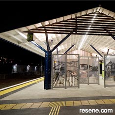 The new Tawa Railway Station, Wellington