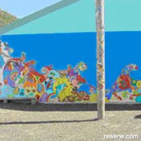 Muritai Primary School mural