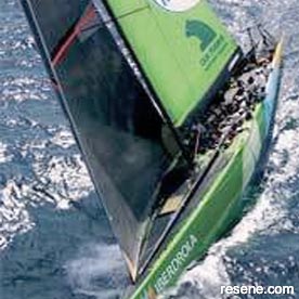 Americas cup yacht Iberdrola
