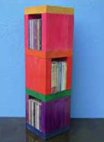How to make a groovy CD tower