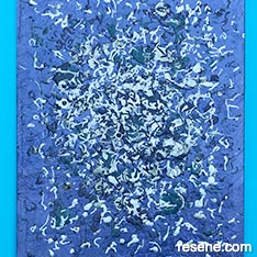 Textured abstract painting 