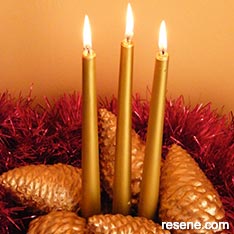Christmas candleholder 