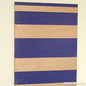 Striped abstract panel