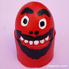 Create this crazy egg man toy