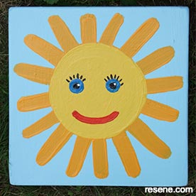 Create a sunny stepping stone
