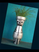 Create a robot pot