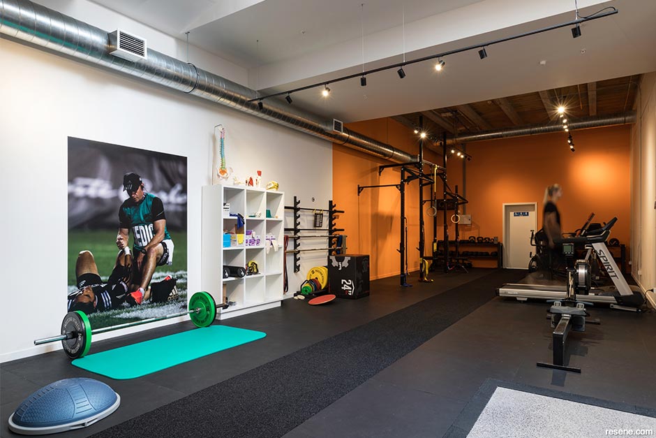 A physiotherapy gym
