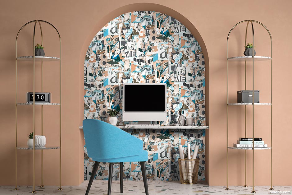 Happy and lively wallpaper patterns