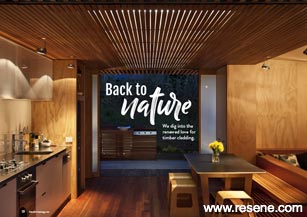 Back to nature - renewed love for timber cladding