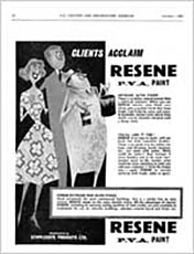 early Resene advertisements
