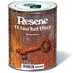 Fx faux rust effect